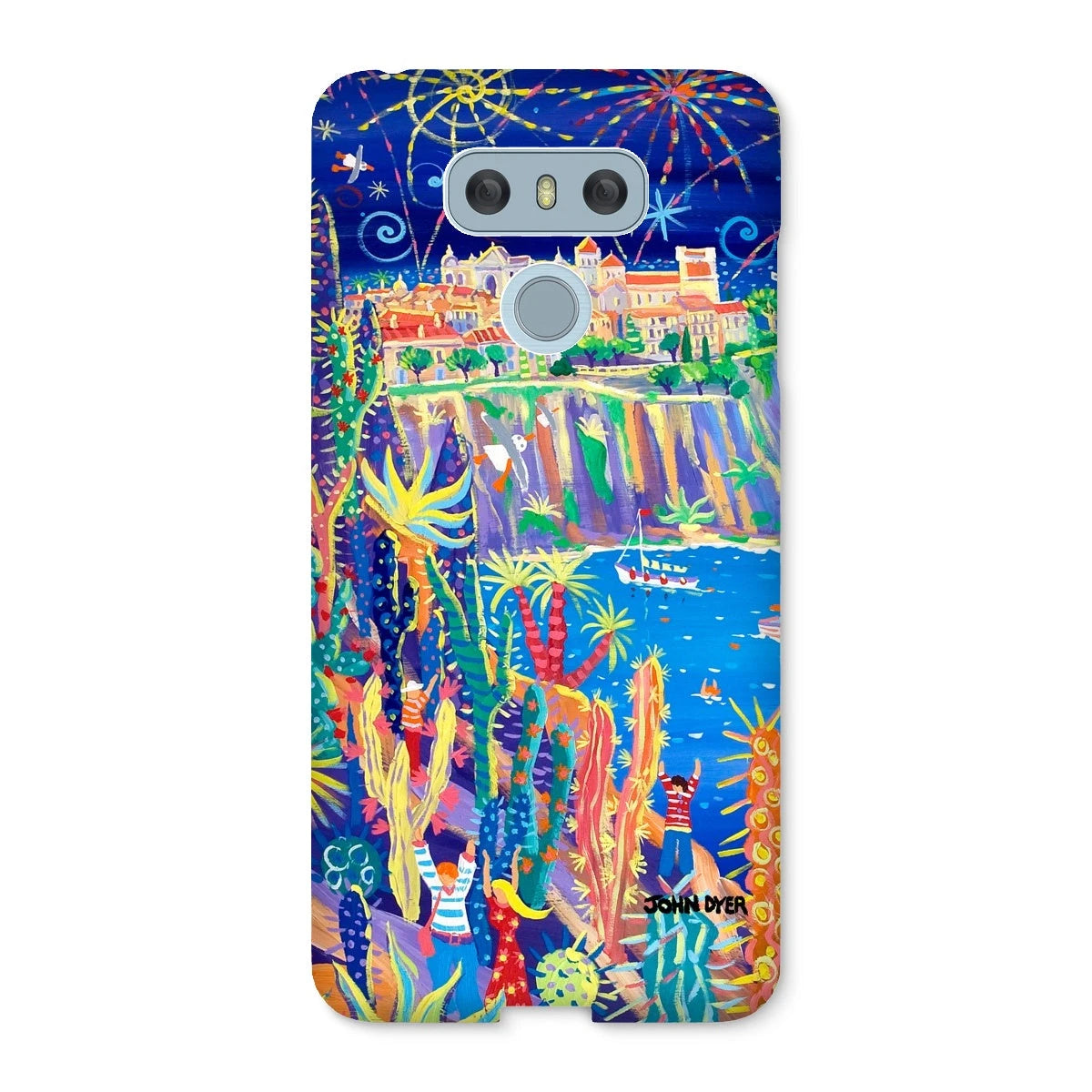 Snap Art Phone Case. Jardin Exotiques, Monaco. Artist John Dyer. Cornwall Art Gallery John Dyer