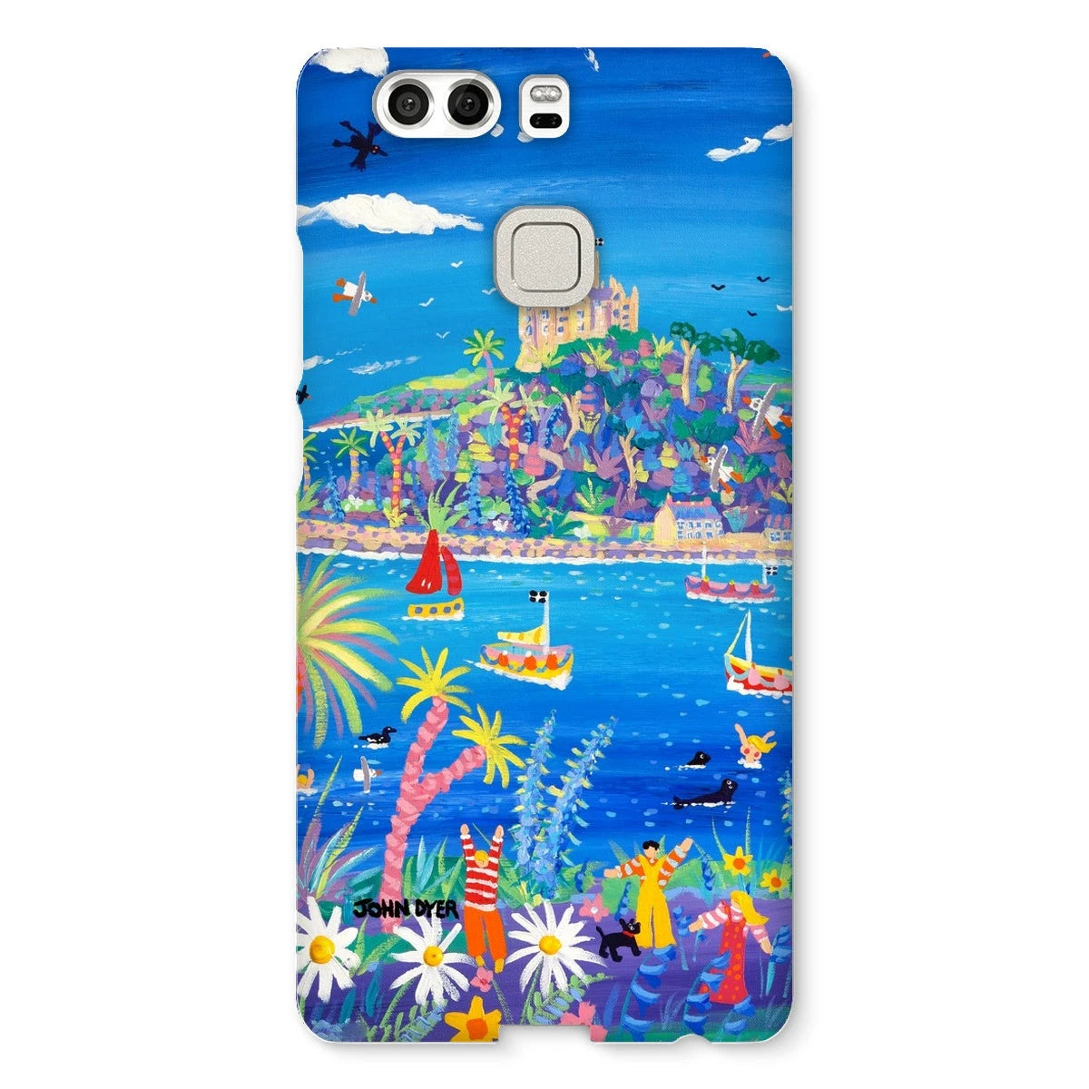 Snap Art Phone Case. St Michael's Mount. Artist John Dyer. Cornwall Art Gallery John Dyer