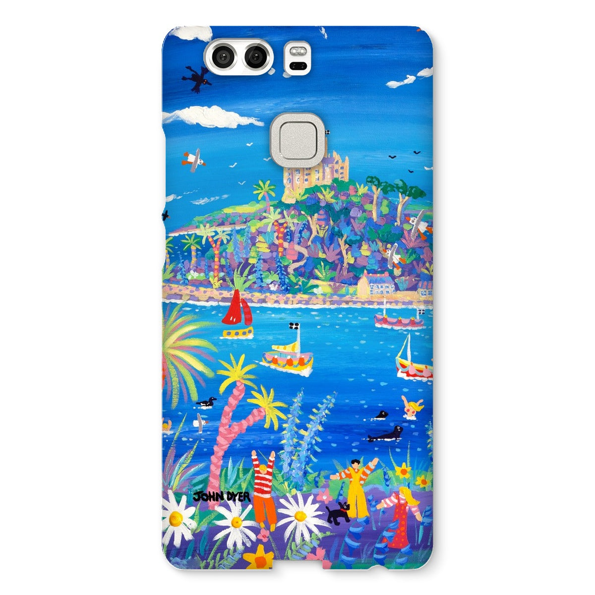 Snap Art Phone Case. St Michael's Mount. Artist John Dyer. Cornwall Art Gallery