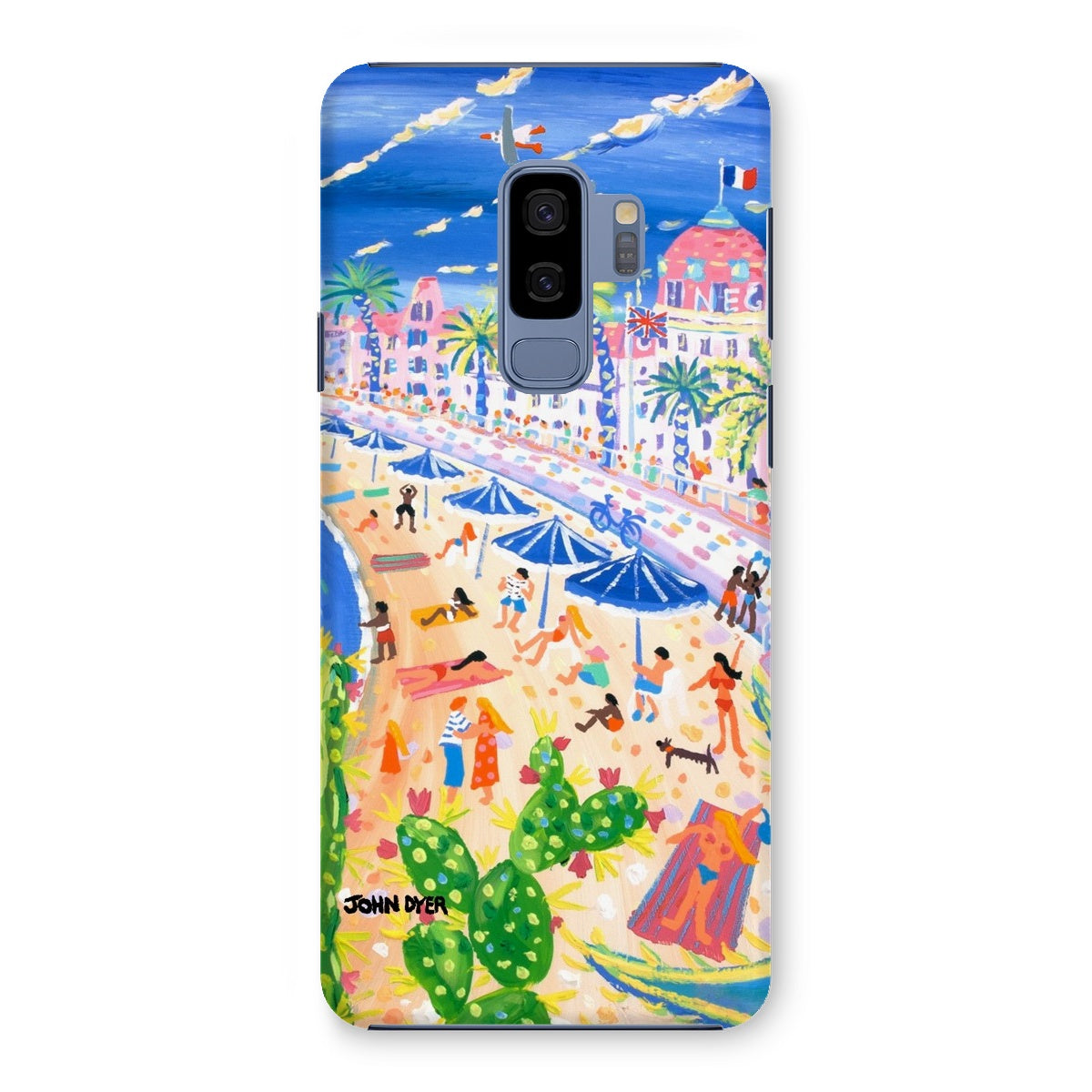 Snap Art Phone Case. Nice, South of France. Artist John Dyer. French Art Gallery John Dyer
