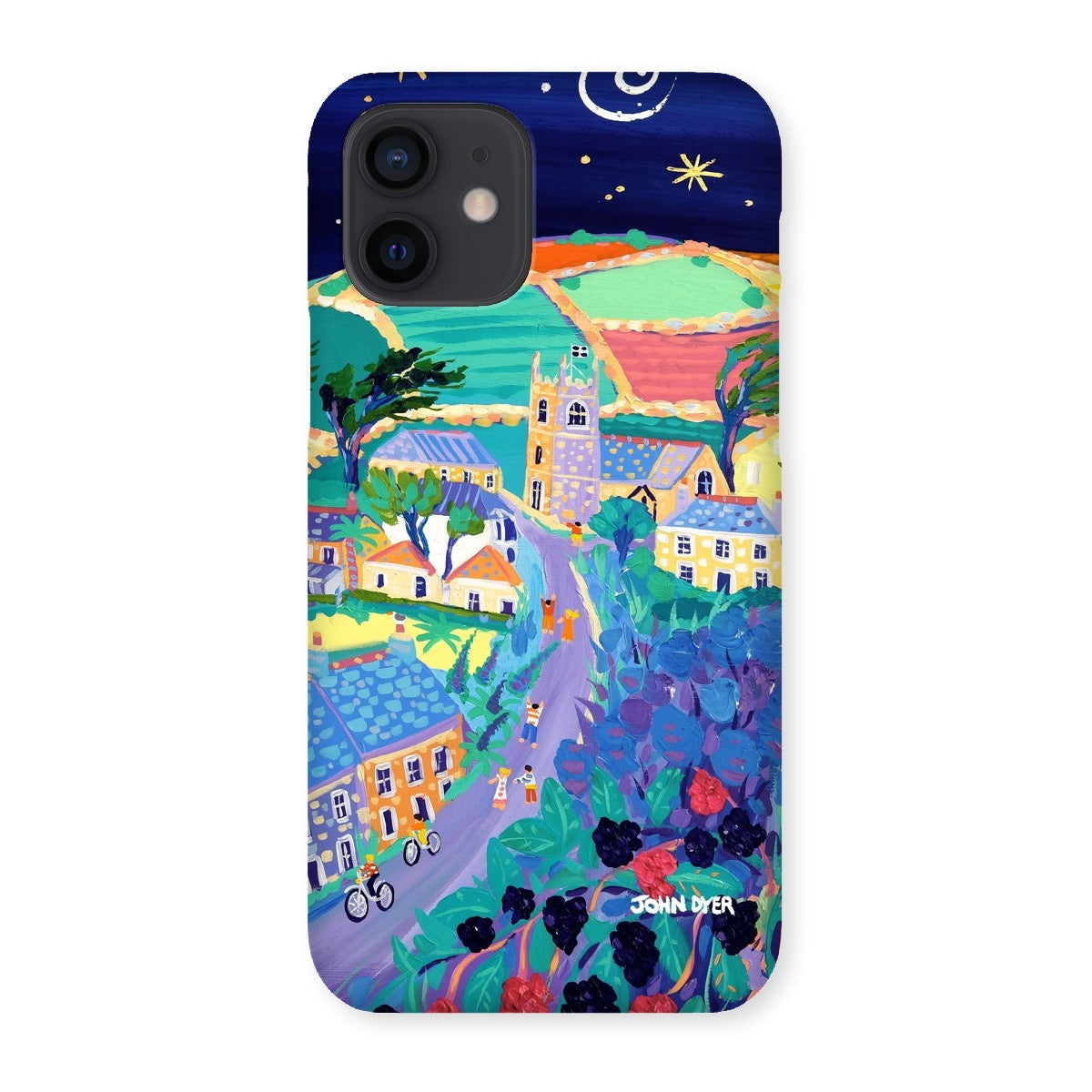 Snap Art iPhone Case. Zennor. Artist John Dyer. Cornwall Art Gallery
