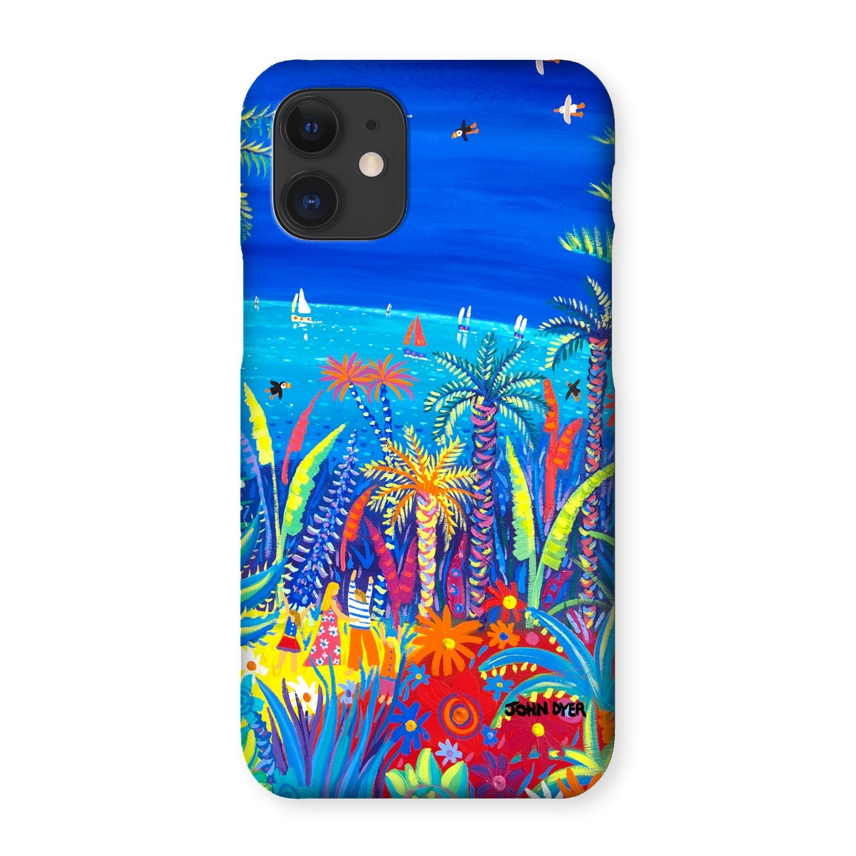 Snap Art Phone Case. Tresco Abbey Gardens. Artist John Dyer. Cornwall Art Gallery