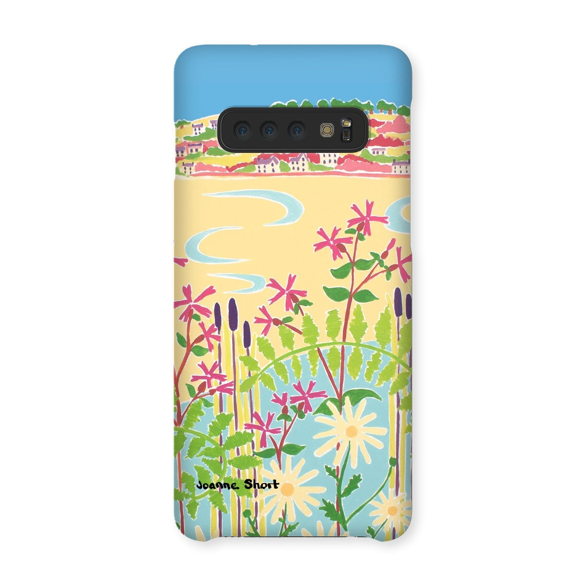 Snap Art Phone Case. Camel Estuary, Rock, Padstow. Artist Joanne Short. Cornwall Art Gallery