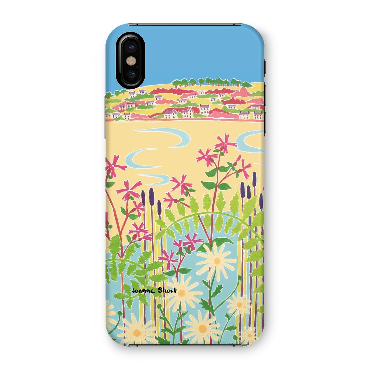 Snap Art Phone Case. Camel Estuary, Rock, Padstow. Artist Joanne Short. Cornwall Art Gallery