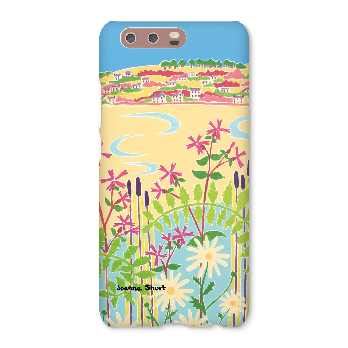 Snap Art Phone Case. Camel Estuary, Rock, Padstow. Artist Joanne Short. Cornwall Art Gallery Joanne Short
