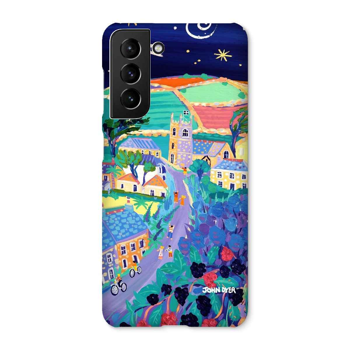 Snap Art iPhone Case. Zennor. Artist John Dyer. Cornwall Art Gallery