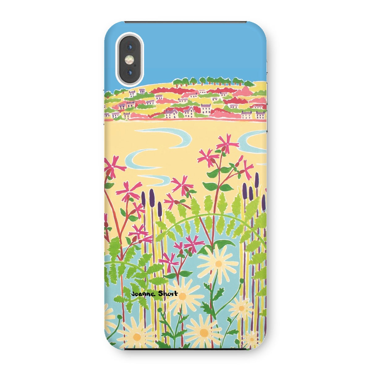 Snap Art Phone Case. Camel Estuary, Rock, Padstow. Artist Joanne Short. Cornwall Art Gallery