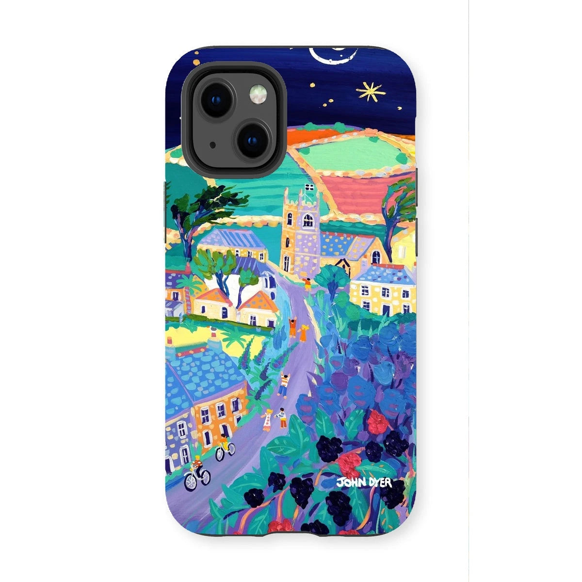 Tough Art iPhone Case. Zennor. Artist John Dyer. Cornwall Art Gallery John Dyer