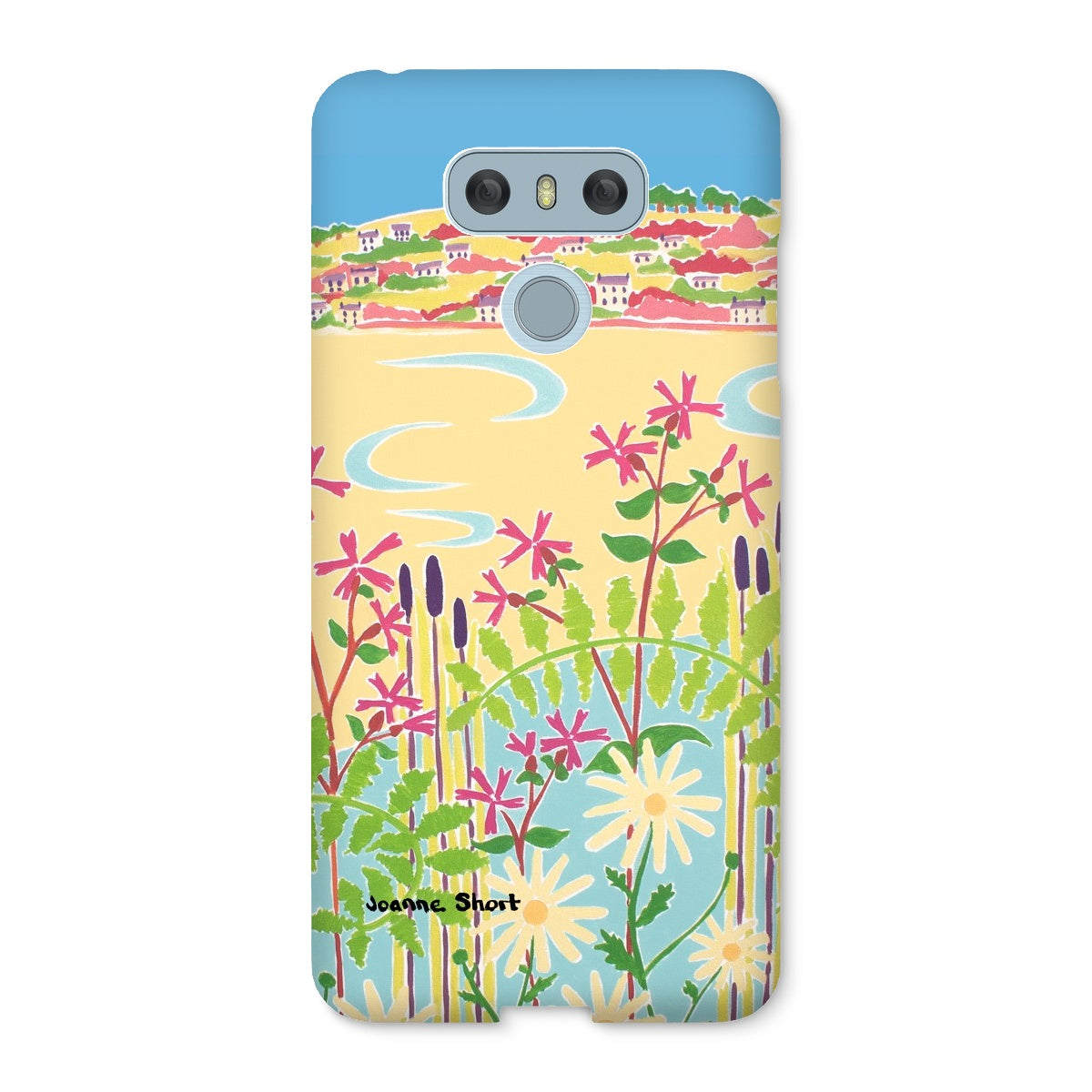 Snap Art Phone Case. Camel Estuary, Rock, Padstow. Artist Joanne Short. Cornwall Art Gallery