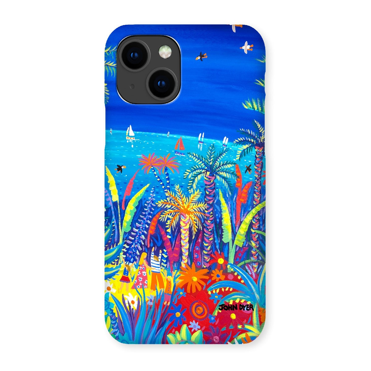 Snap Art Phone Case. Tresco Abbey Gardens. Artist John Dyer. Cornwall Art Gallery