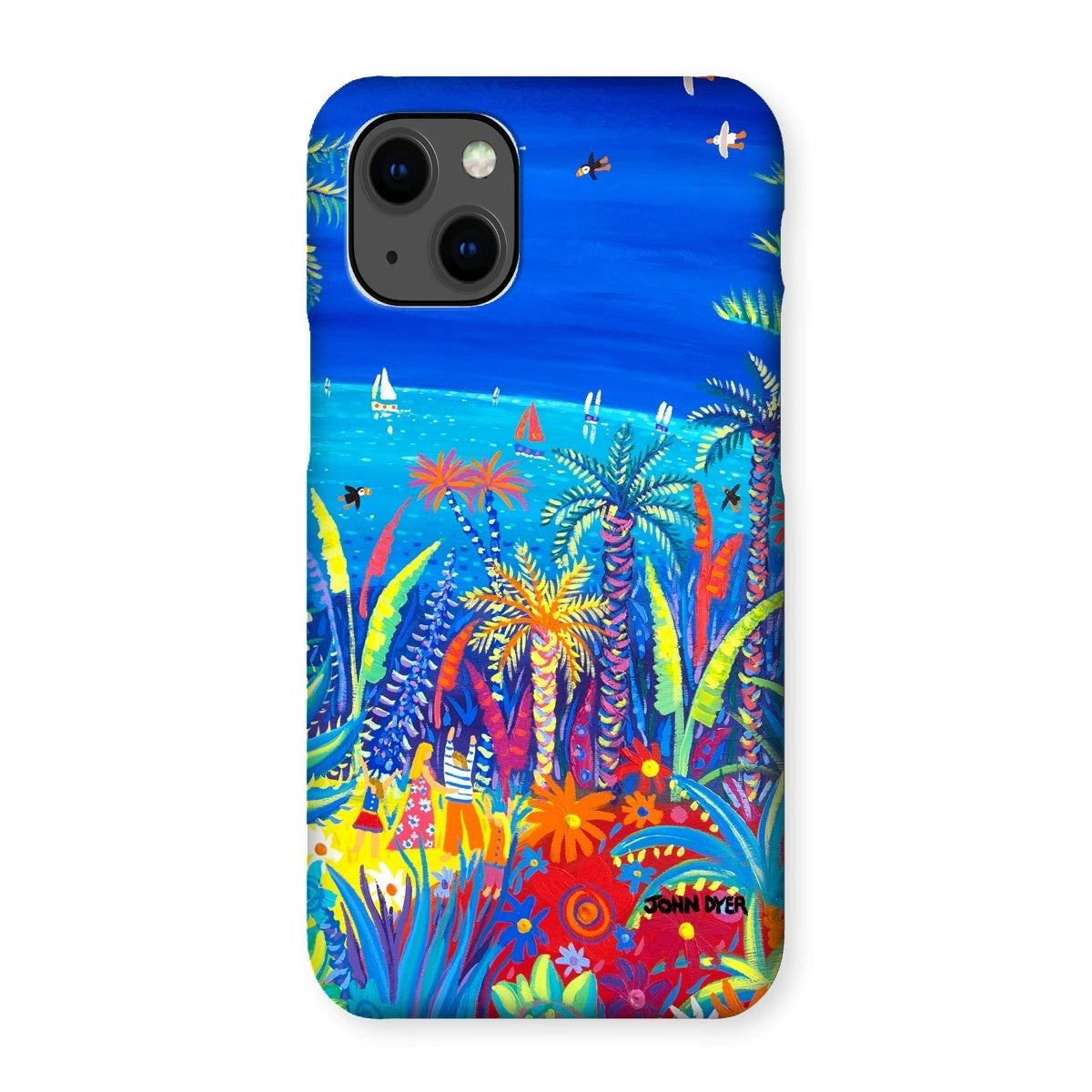 Snap Art Phone Case. Tresco Abbey Gardens. Artist John Dyer. Cornwall Art Gallery John Dyer