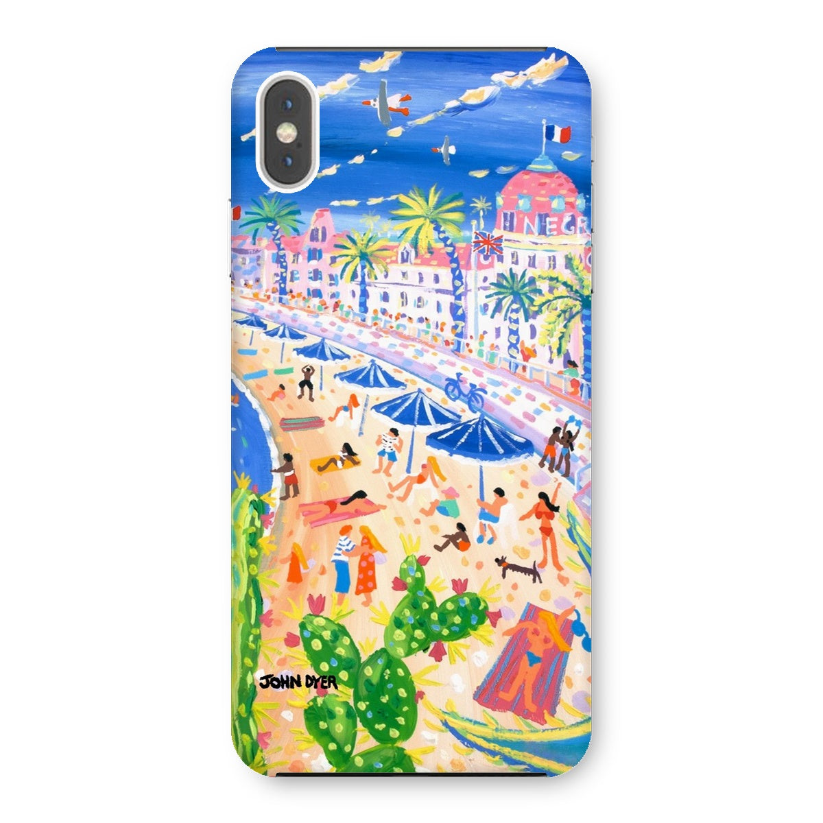 Snap Art Phone Case. Nice, South of France. Artist John Dyer. French Art Gallery