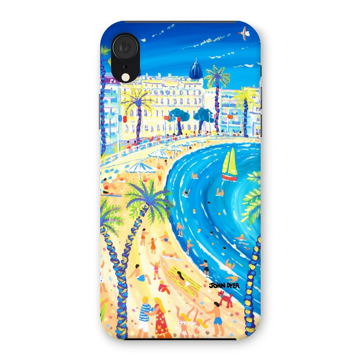 Snap Art Phone Case. Cannes, South of France. Artist John Dyer. Cornwall Art Gallery John Dyer