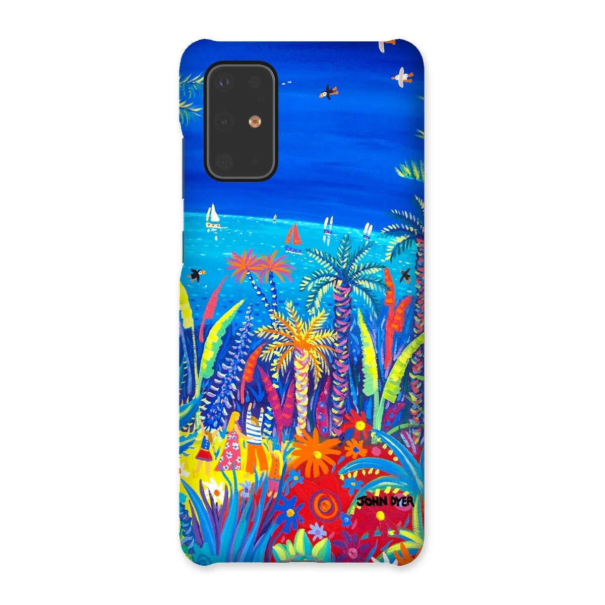 Snap Art Phone Case. Tresco Abbey Gardens. Artist John Dyer. Cornwall Art Gallery John Dyer