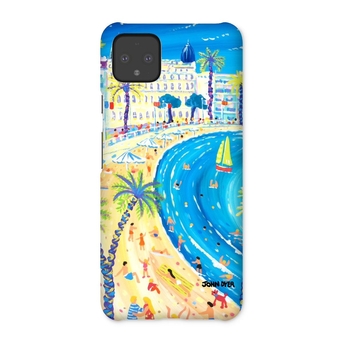 Snap Art Phone Case. Cannes, South of France. Artist John Dyer. Cornwall Art Gallery