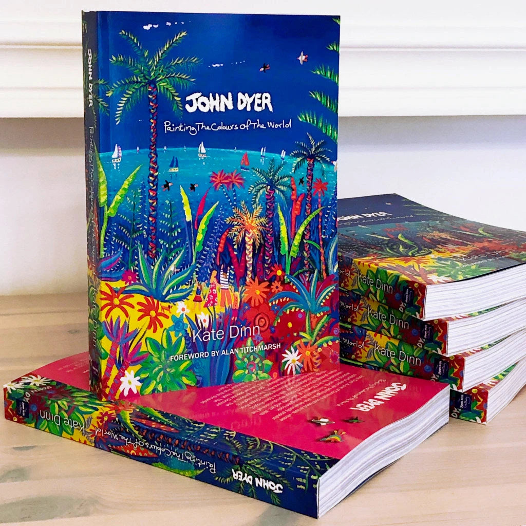 Cornish Artist Book about John Dyer. ‘Painting the Colours of the World’. Foreword by Alan Titchmarsh. John Dyer