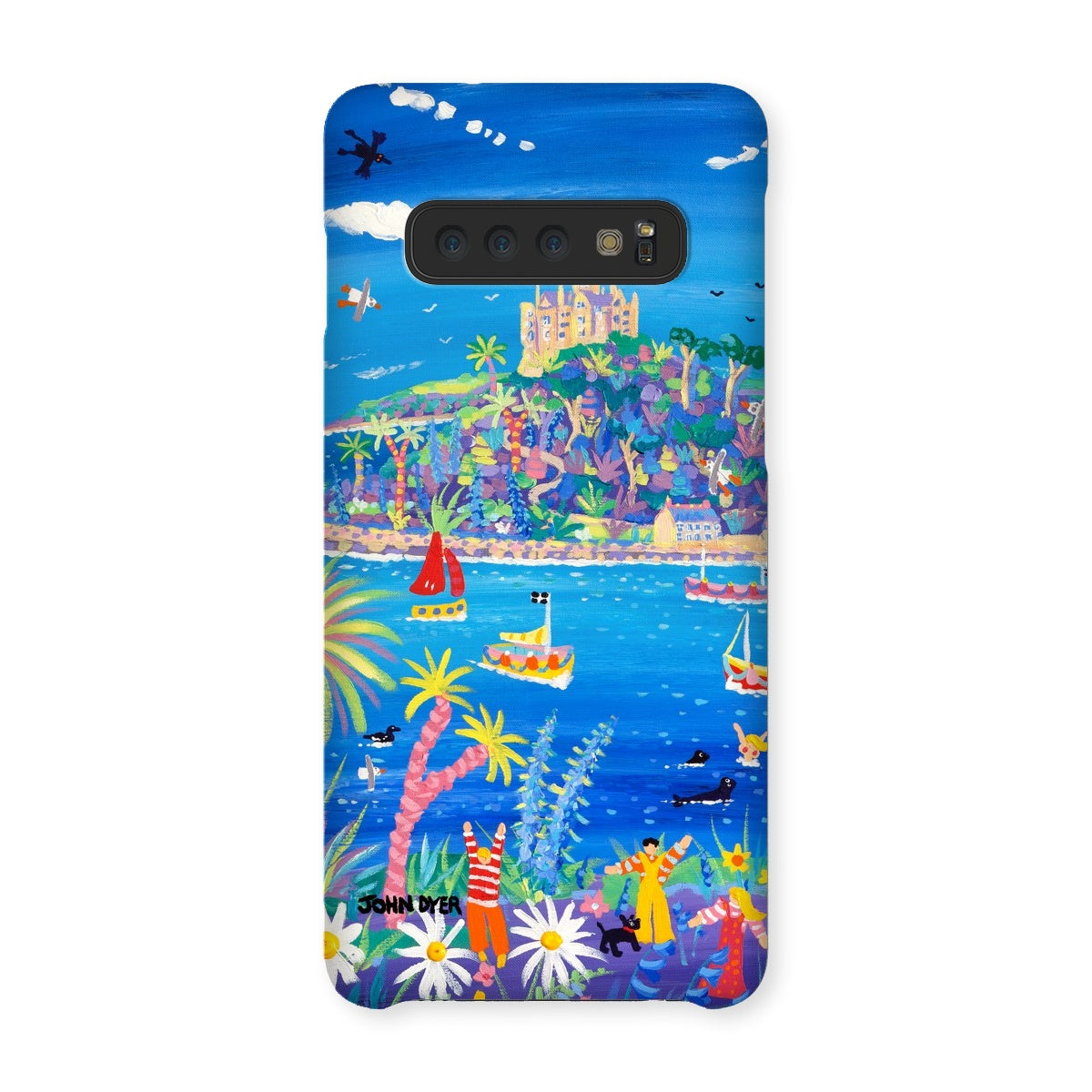 Snap Art Phone Case. St Michael's Mount. Artist John Dyer. Cornwall Art Gallery