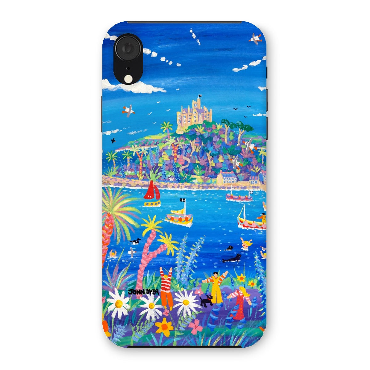 Snap Art Phone Case. St Michael's Mount. Artist John Dyer. Cornwall Art Gallery
