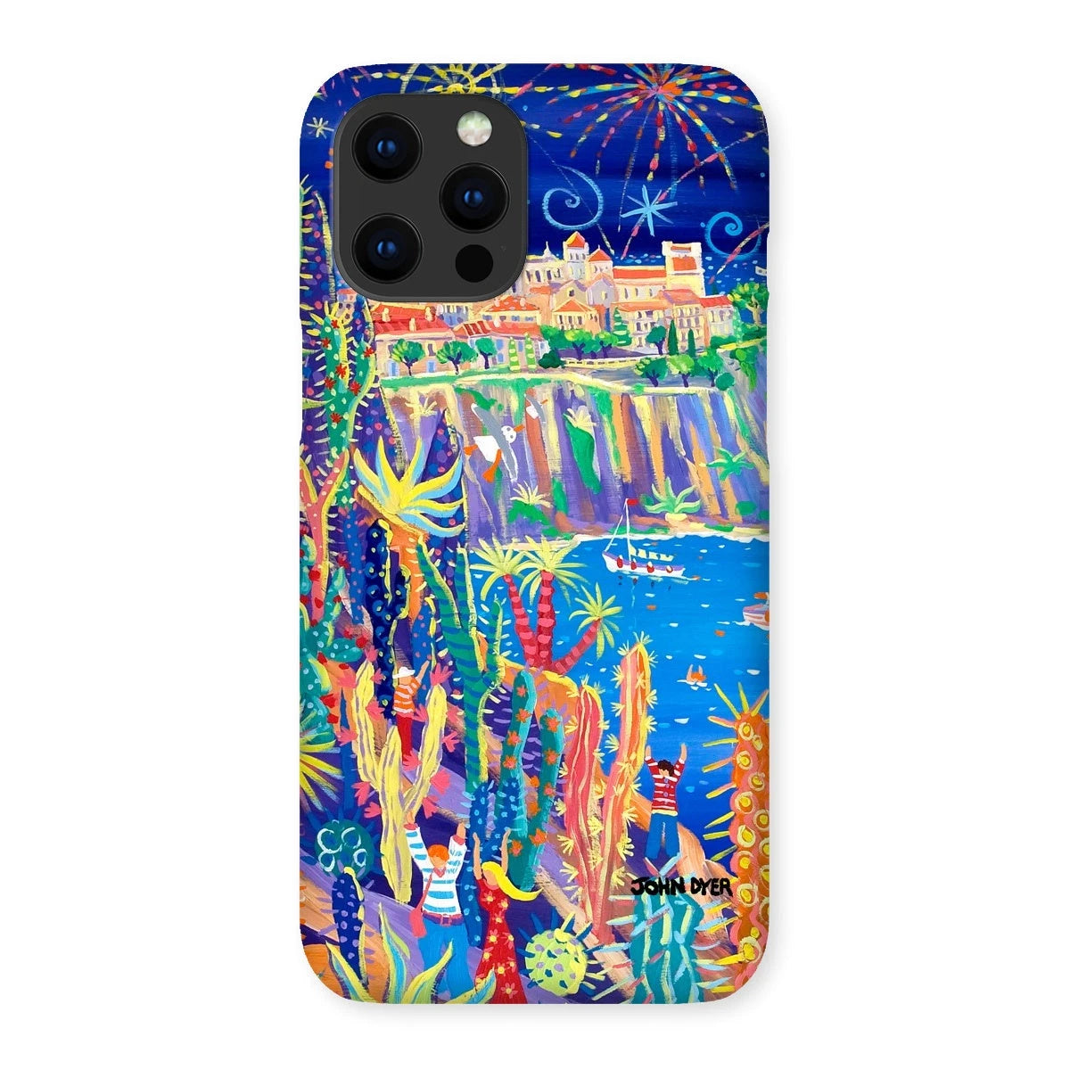 Snap Art Phone Case. Jardin Exotiques, Monaco. Artist John Dyer. Cornwall Art Gallery John Dyer