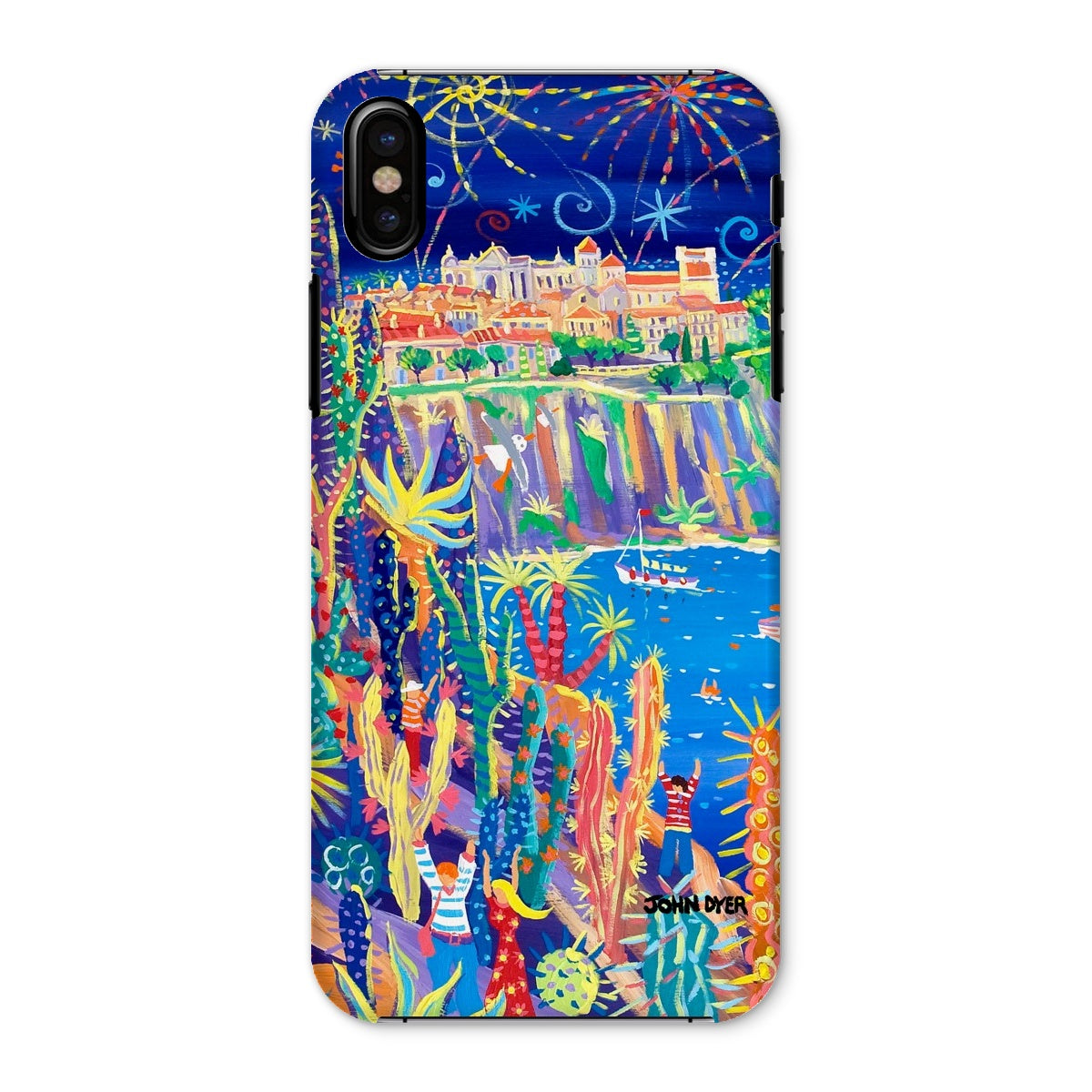 Snap Art Phone Case. Jardin Exotiques, Monaco. Artist John Dyer. Cornwall Art Gallery
