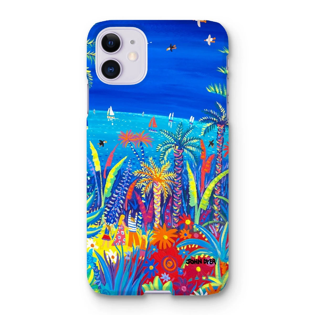 Snap Art Phone Case. Tresco Abbey Gardens. Artist John Dyer. Cornwall Art Gallery John Dyer