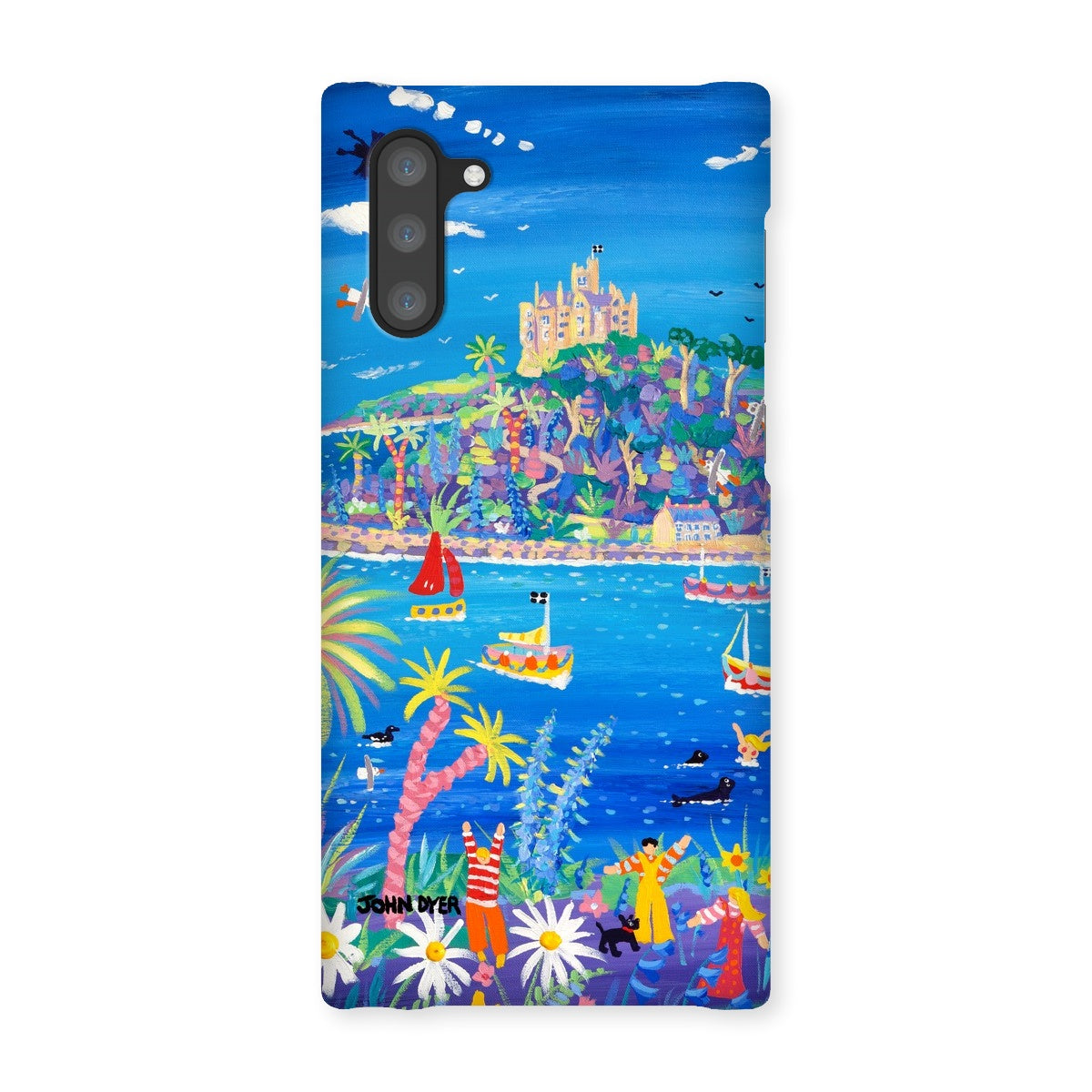 Snap Art Phone Case. St Michael's Mount. Artist John Dyer. Cornwall Art Gallery