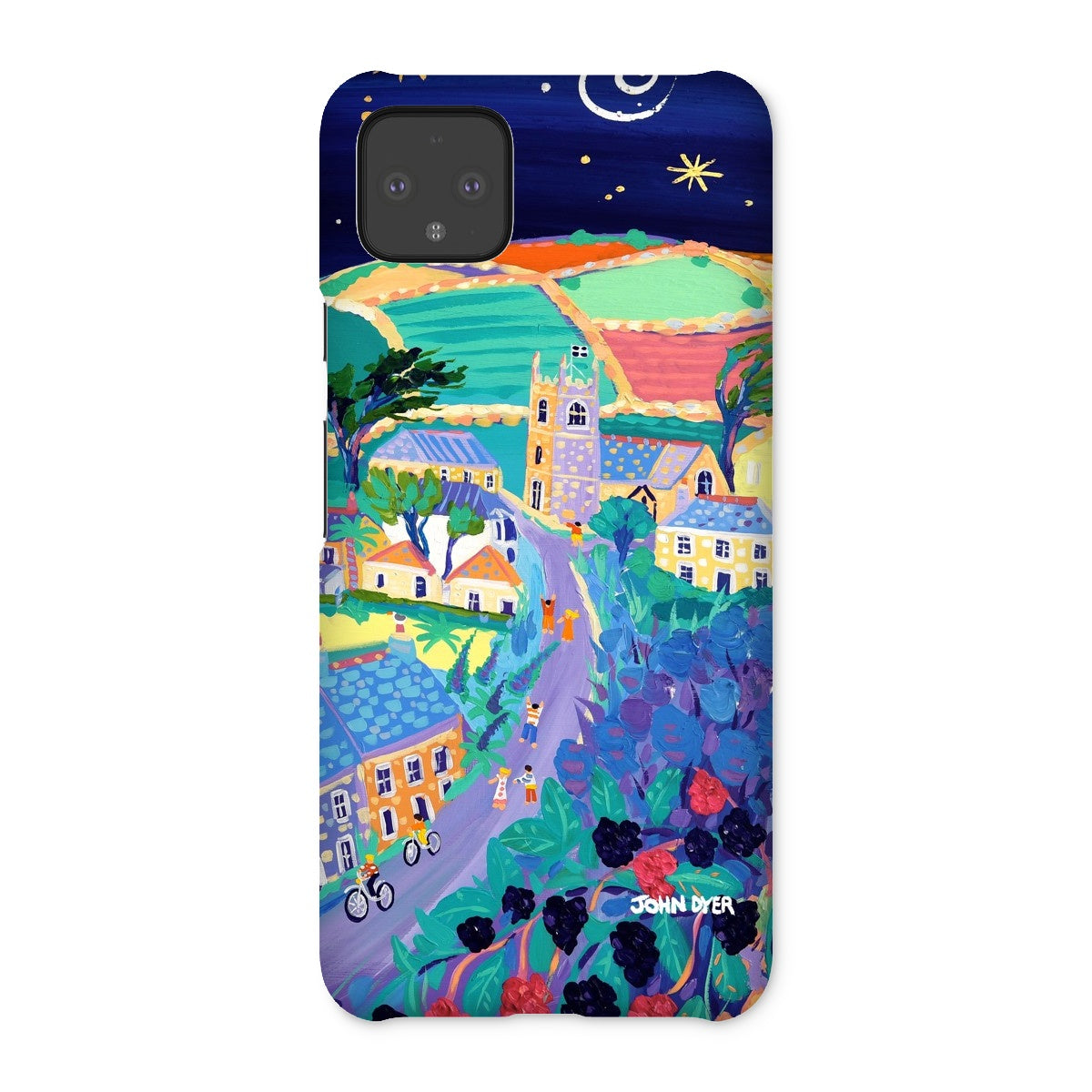 Snap Art iPhone Case. Zennor. Artist John Dyer. Cornwall Art Gallery