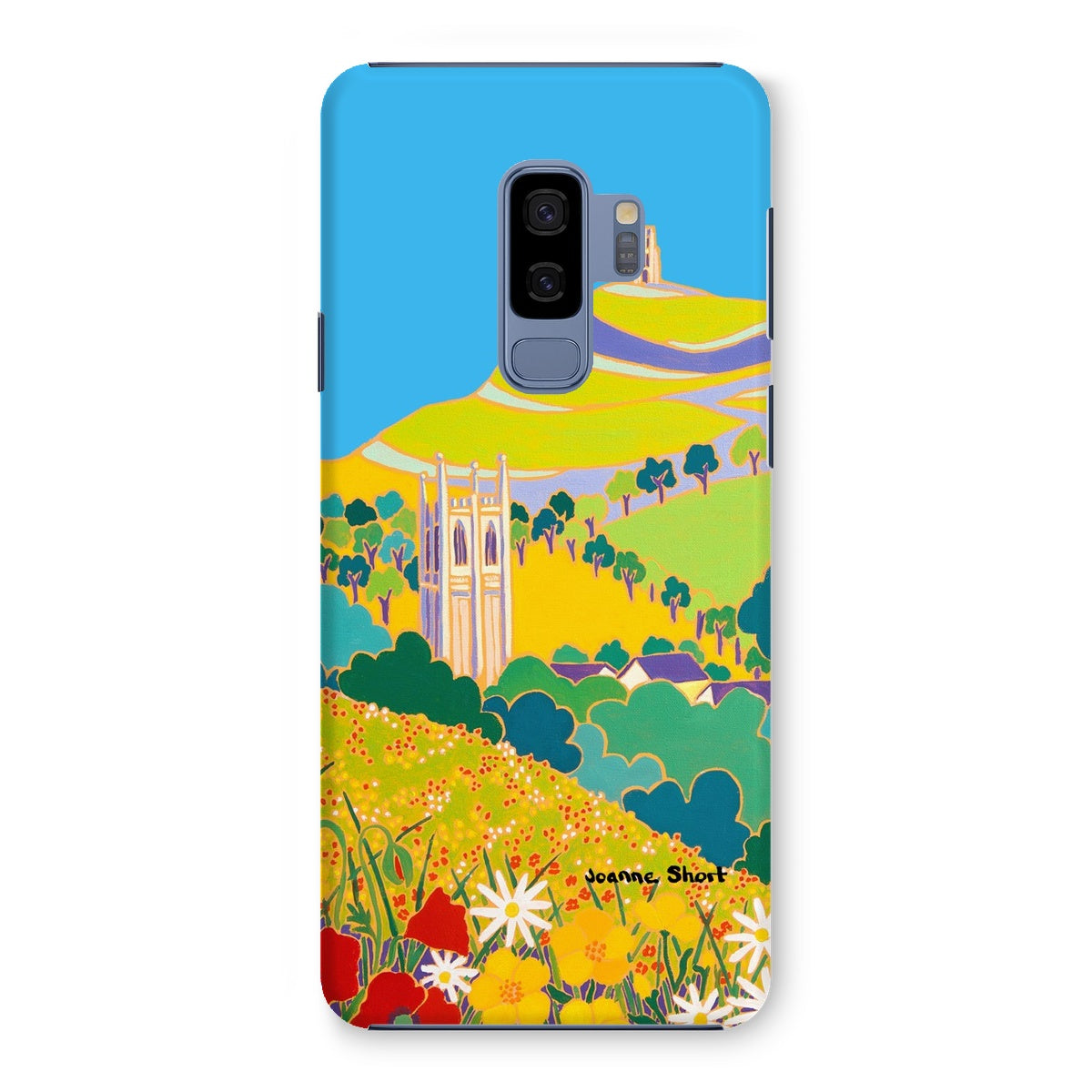 Snap Art Phone Case. Glastonbury Tor, Somerset. Artist Joanne Short.