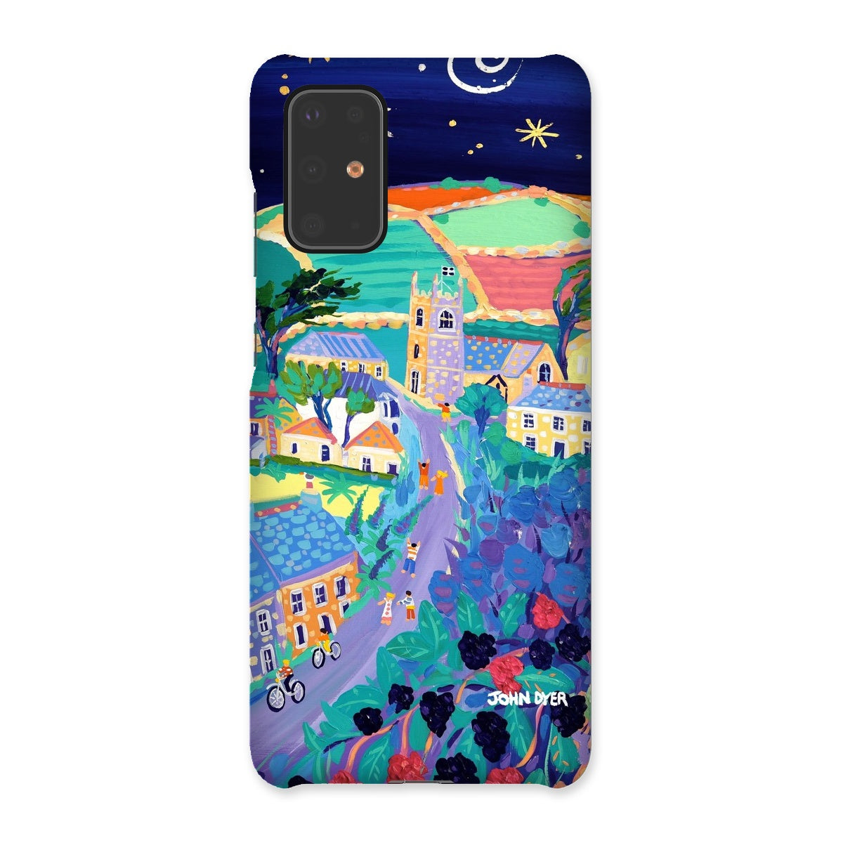 Snap Art iPhone Case. Zennor. Artist John Dyer. Cornwall Art Gallery