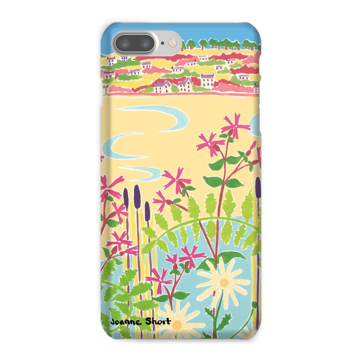 Snap Art Phone Case. Camel Estuary, Rock, Padstow. Artist Joanne Short. Cornwall Art Gallery