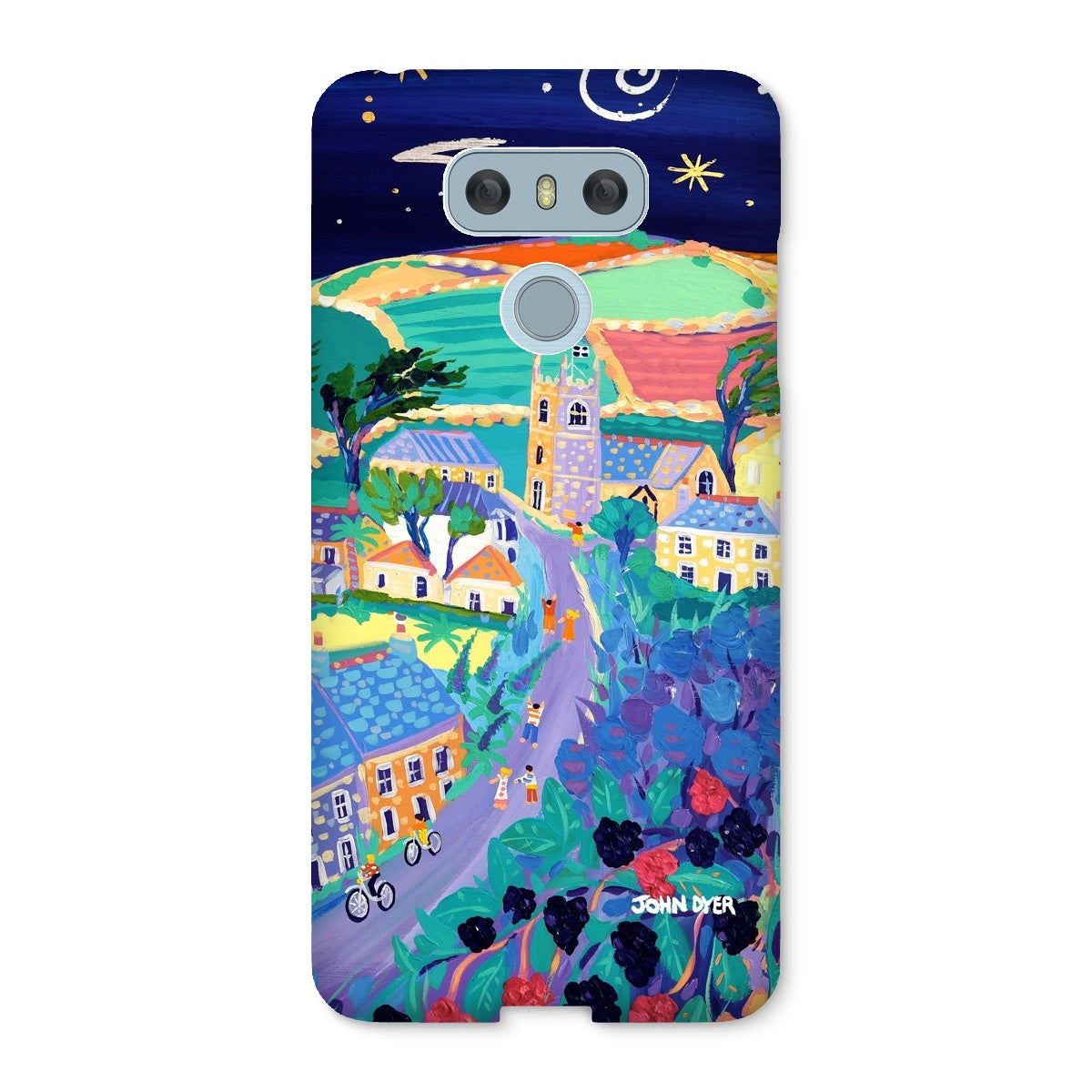 Snap Art iPhone Case. Zennor. Artist John Dyer. Cornwall Art Gallery