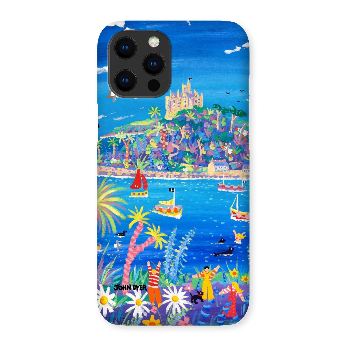 Snap Art Phone Case. St Michael's Mount. Artist John Dyer. Cornwall Art Gallery