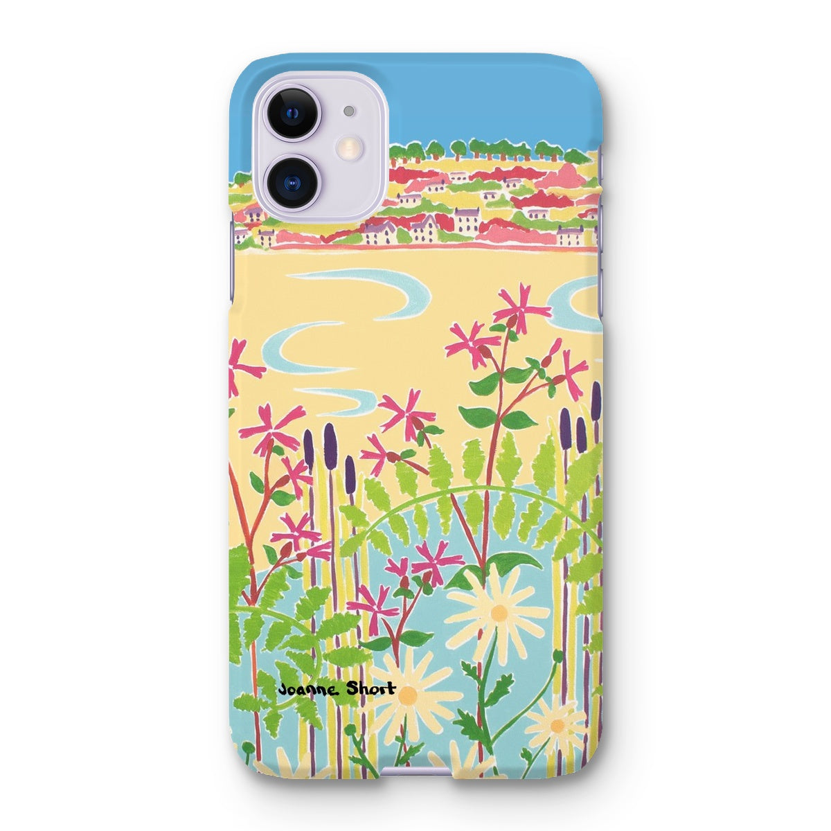 Snap Art Phone Case. Camel Estuary, Rock, Padstow. Artist Joanne Short. Cornwall Art Gallery