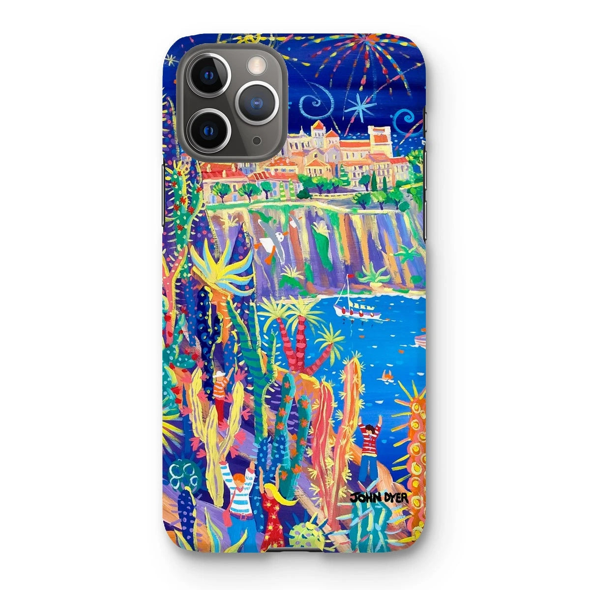 Snap Art Phone Case. Jardin Exotiques, Monaco. Artist John Dyer. Cornwall Art Gallery John Dyer