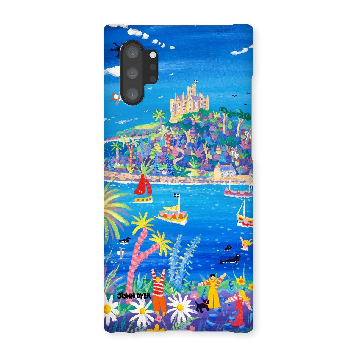 Snap Art Phone Case. St Michael's Mount. Artist John Dyer. Cornwall Art Gallery