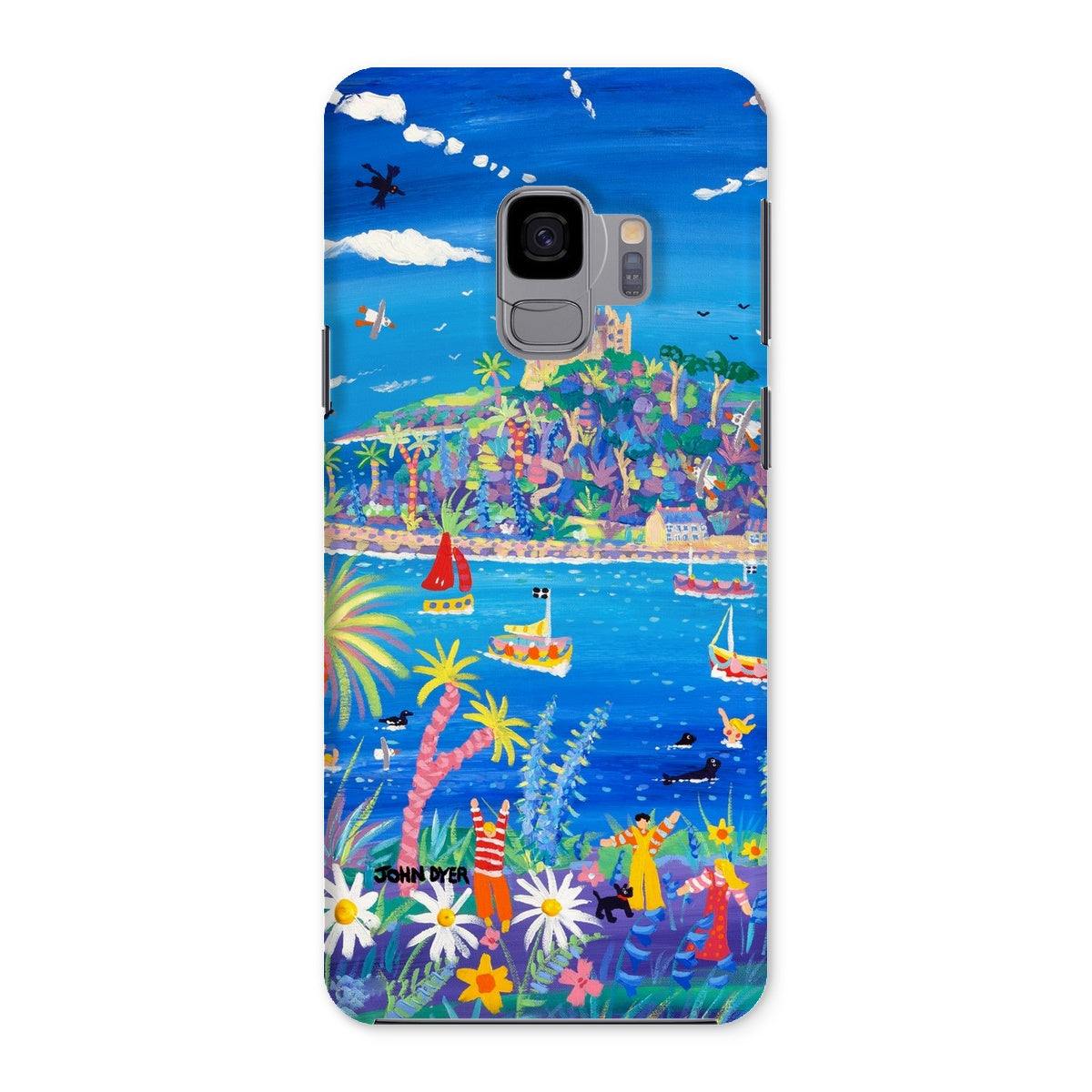 Snap Art Phone Case. St Michael's Mount. Artist John Dyer. Cornwall Art Gallery