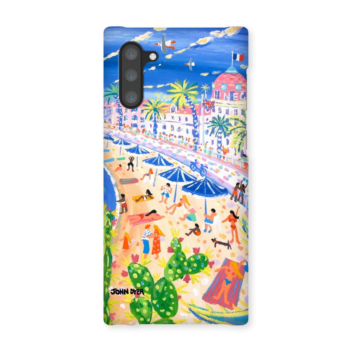 Snap Art Phone Case. Nice, South of France. Artist John Dyer. French Art Gallery John Dyer