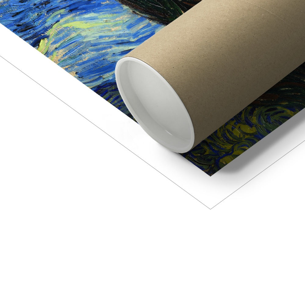 'Starry Night' by Vincent Van Gogh. Open Edition Fine Art Print. Art Gallery Historic Art