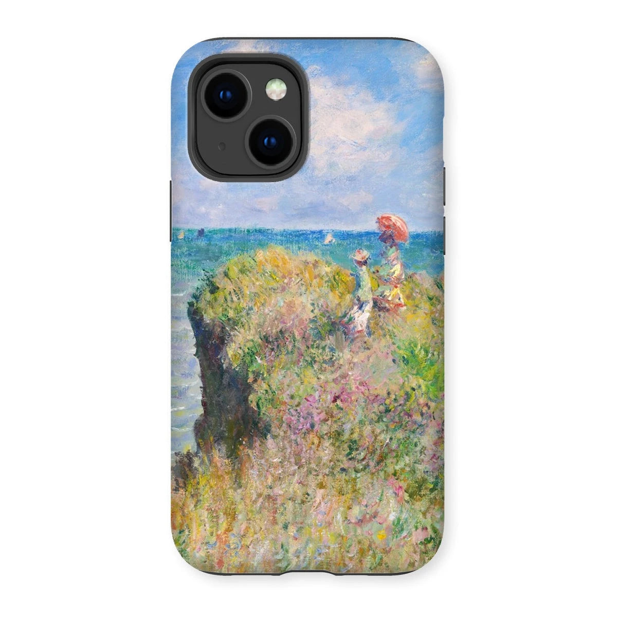 'Cliff Walk at Pourville' by Claude Monet. Historic Art Tough Phone Case Claude Monet