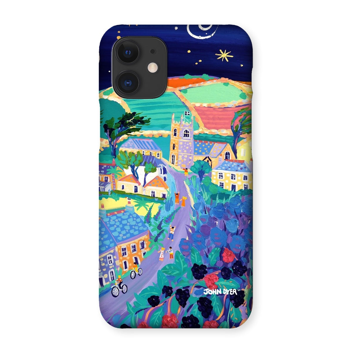 Snap Art iPhone Case. Zennor. Artist John Dyer. Cornwall Art Gallery