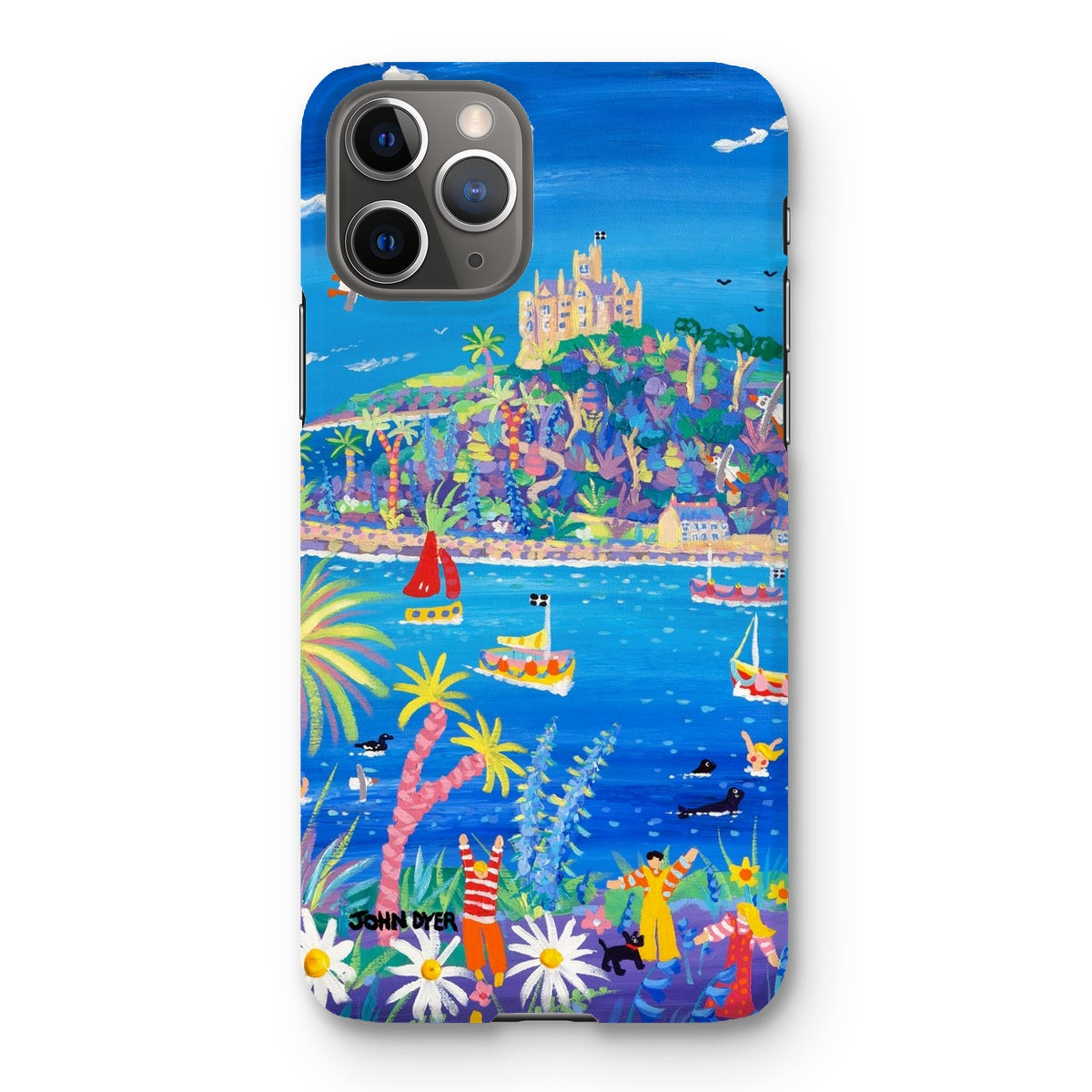Snap Art Phone Case. St Michael's Mount. Artist John Dyer. Cornwall Art Gallery