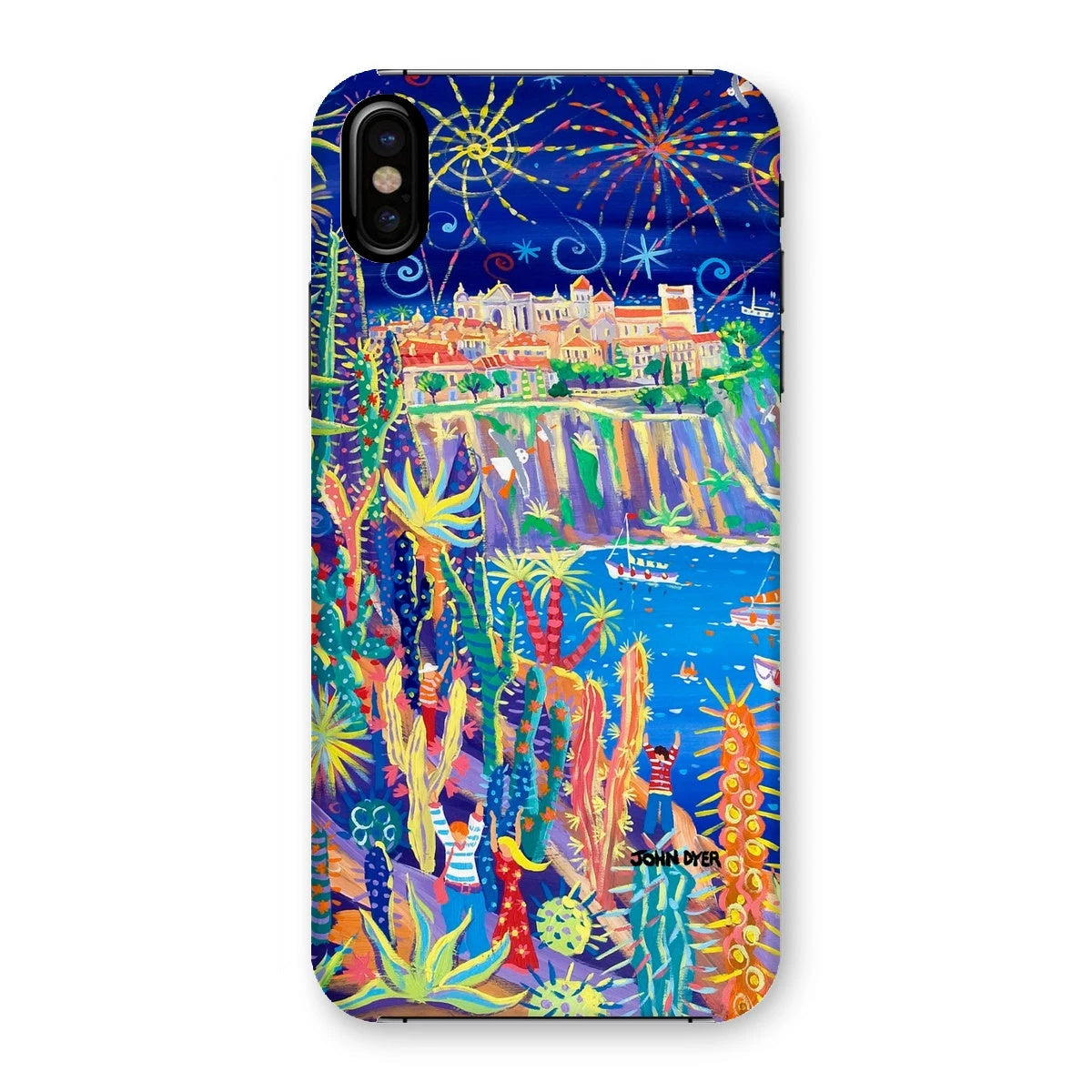 Snap Art Phone Case. Jardin Exotiques, Monaco. Artist John Dyer. Cornwall Art Gallery John Dyer