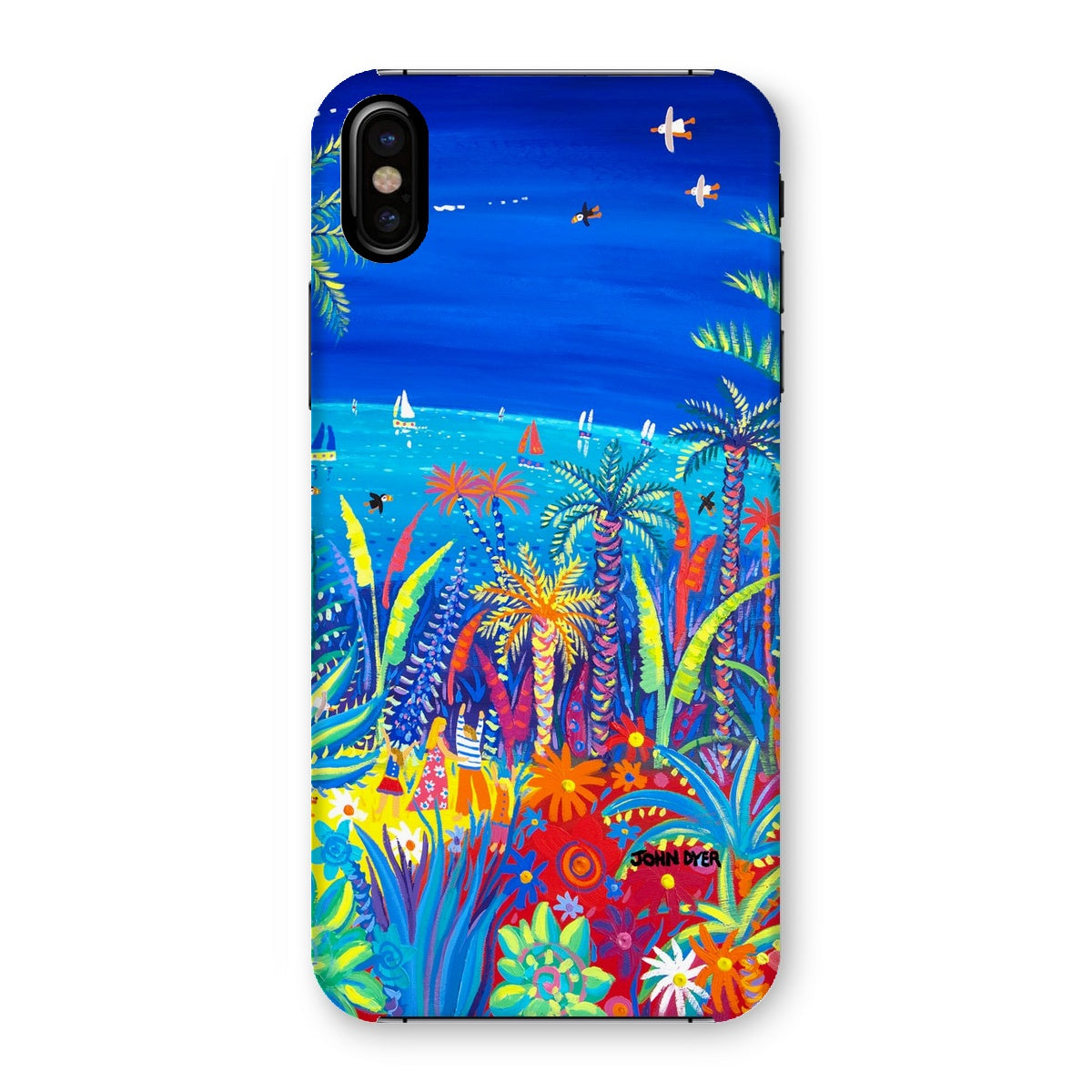 Snap Art Phone Case. Tresco Abbey Gardens. Artist John Dyer. Cornwall Art Gallery