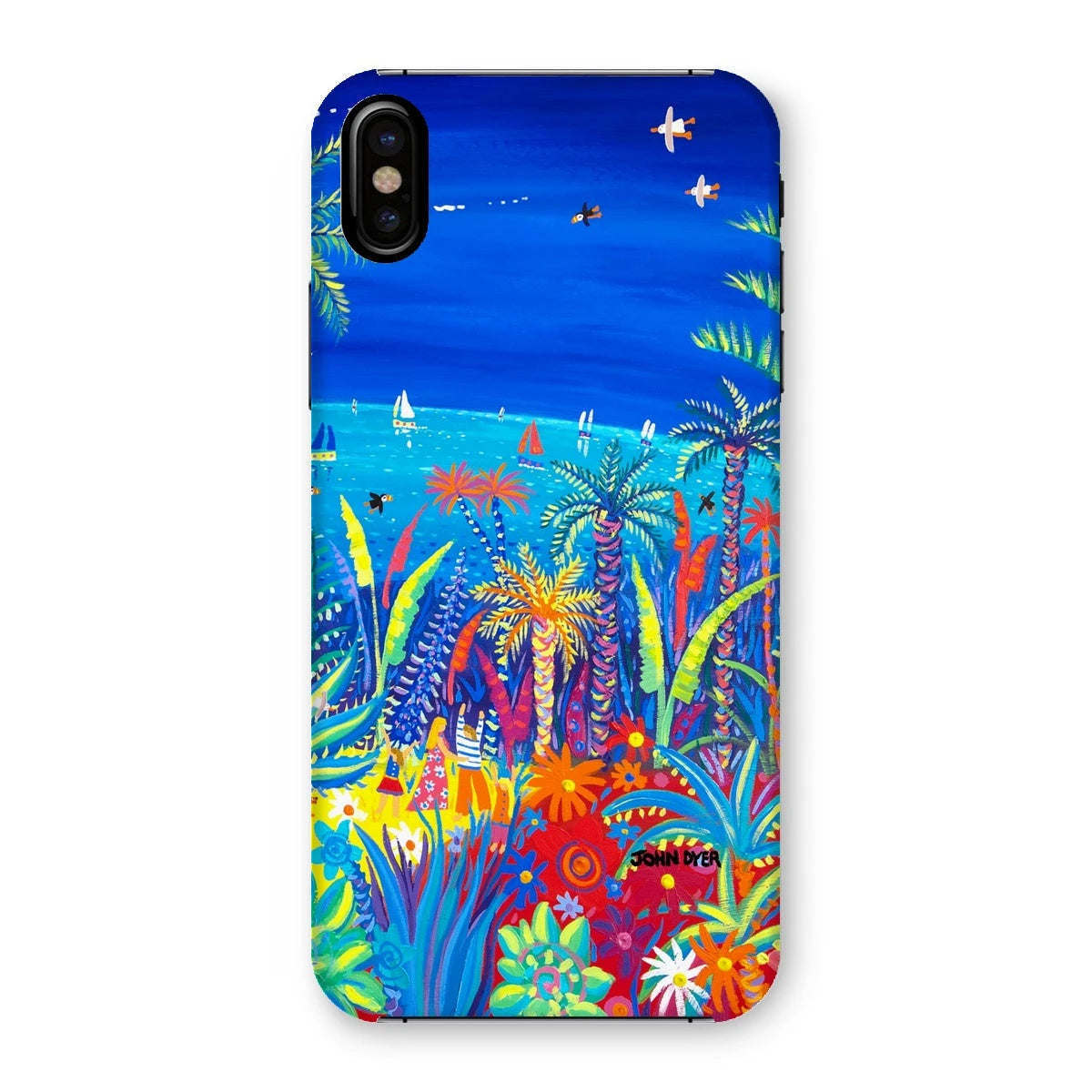 Snap Art Phone Case. Tresco Abbey Gardens. Artist John Dyer. Cornwall Art Gallery John Dyer