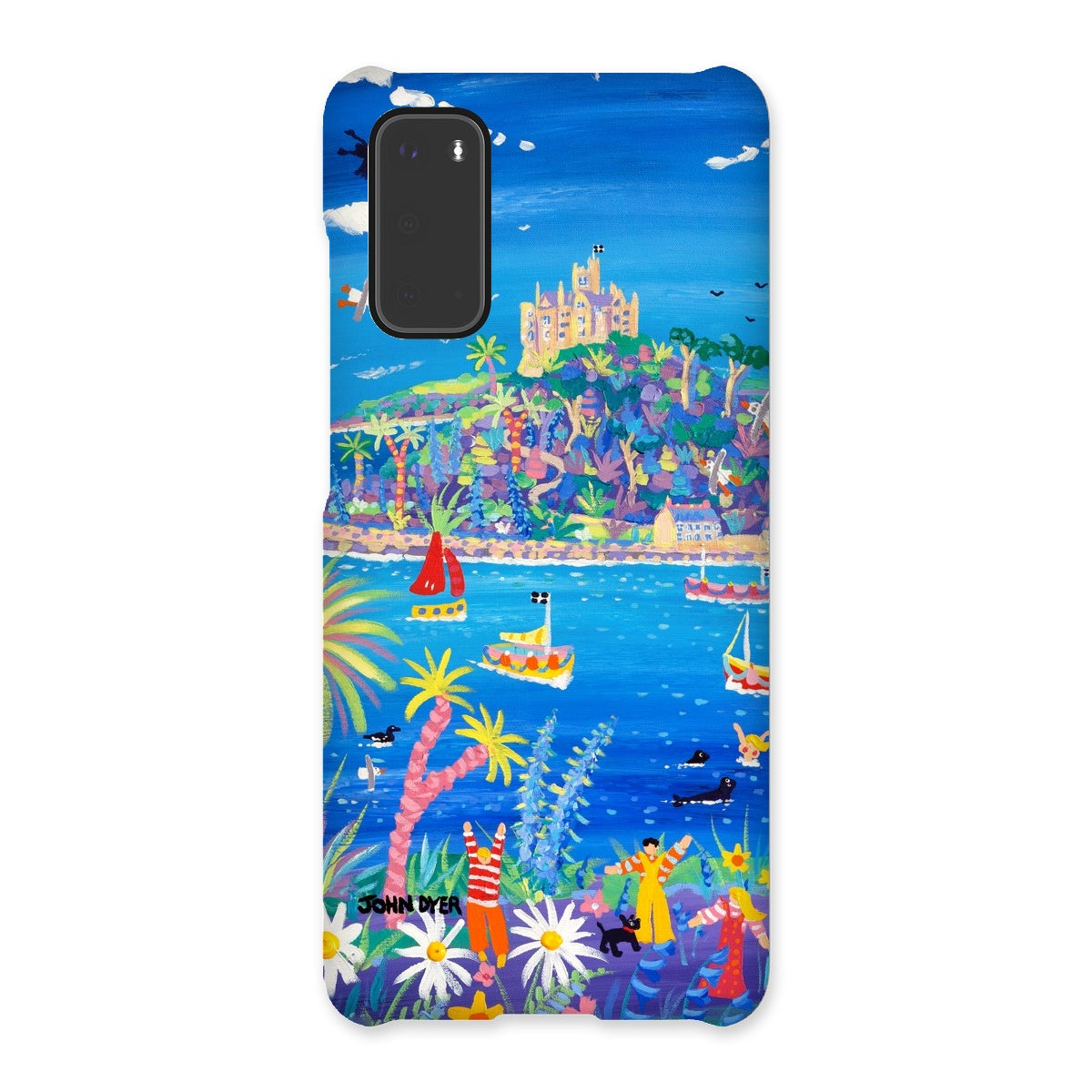 Snap Art Phone Case. St Michael's Mount. Artist John Dyer. Cornwall Art Gallery