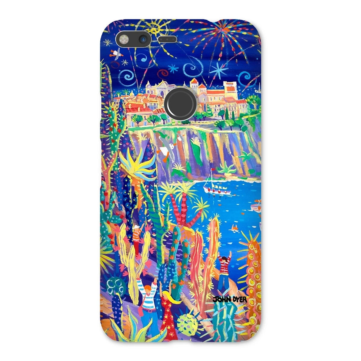 Snap Art Phone Case. Jardin Exotiques, Monaco. Artist John Dyer. Cornwall Art Gallery John Dyer
