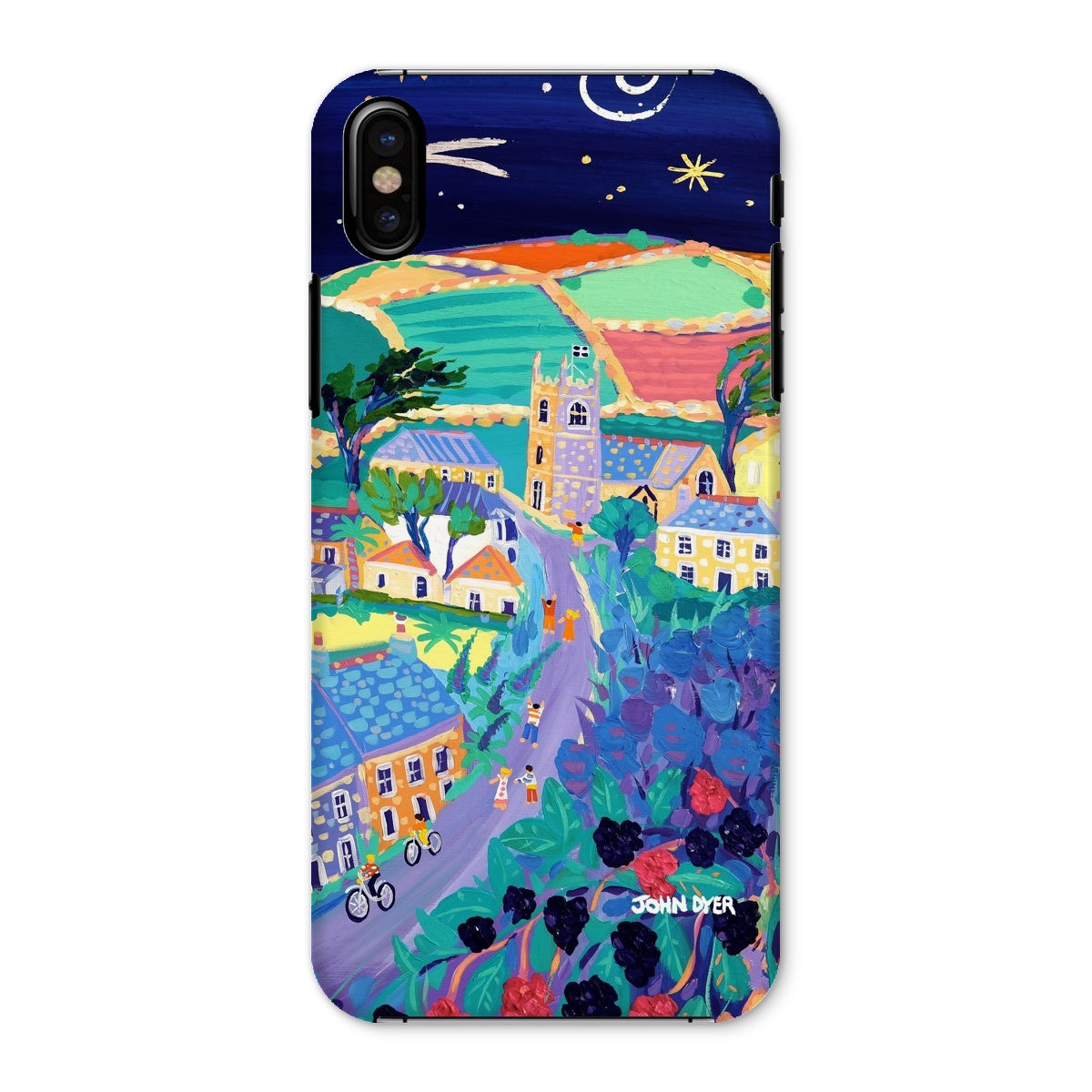 Snap Art iPhone Case. Zennor. Artist John Dyer. Cornwall Art Gallery