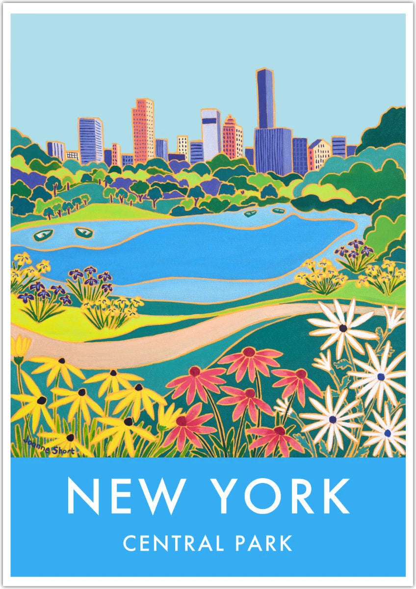 New York City Prints. Central Park. Art Posters of New York by Joanne Short. Wall Art Gallery NY Joanne Short