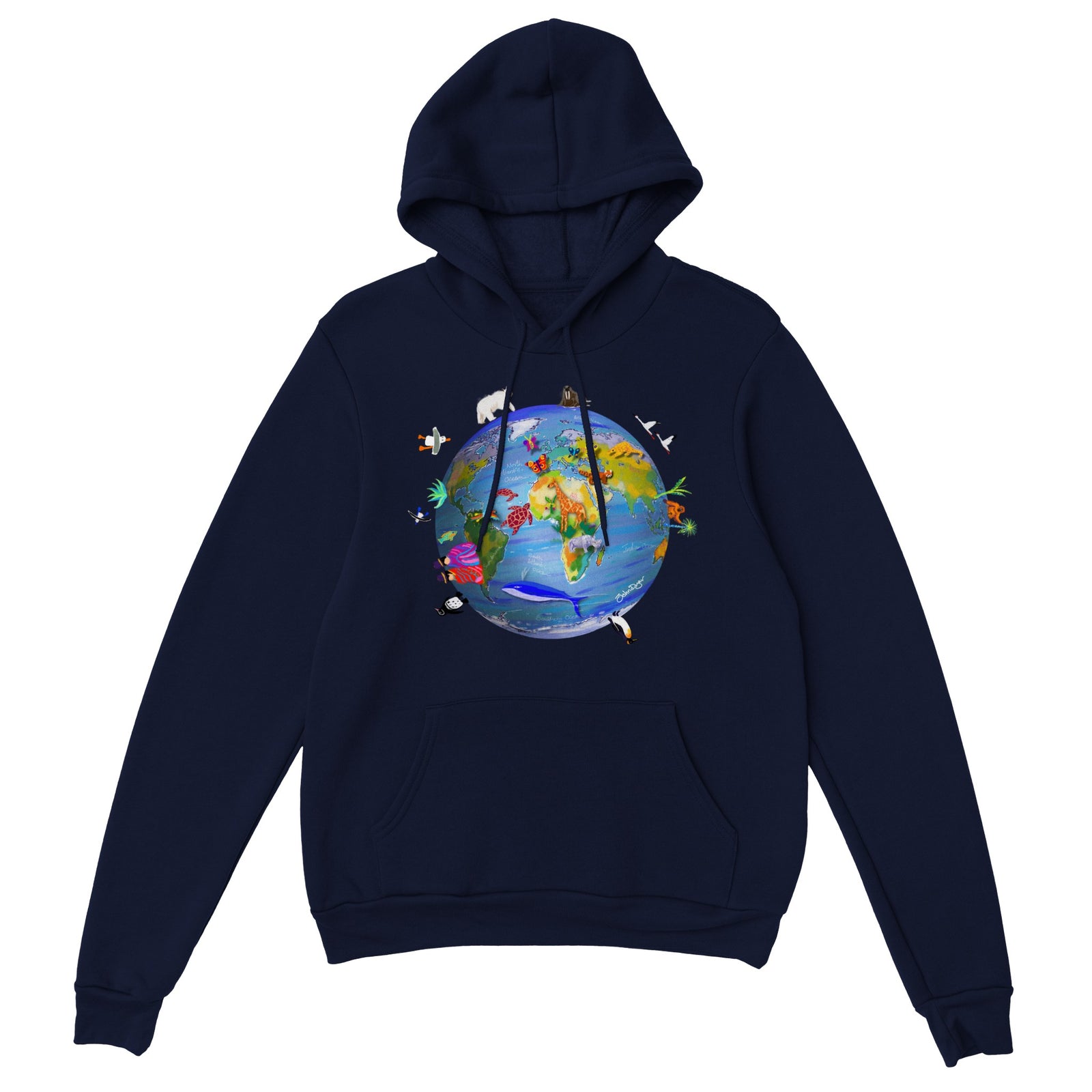 John Dyer designed 'Last Chance To Paint' Wildlife & Climate Change Earth Design Classic Unisex Pullover Hoodie