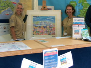 John Dyer Gallery Displays around Falmouth for Tall Ships 2008